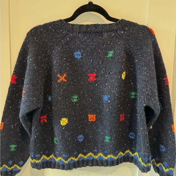 The Limited Sweater Vintage American Collection Wool Cropped Pac-Man Graphic - S - Picture 6 of 13